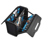 GAMMA Pilot Tool Bag in synthetic leather 430x320x190 mm, Volume: Model: 207.03
